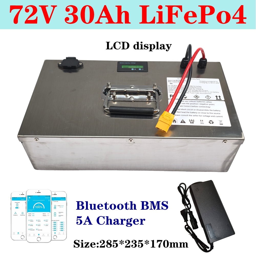 72V 30Ah Lifepo4 Battery Pack - Verbesserter 72V 30Ah 20Ah Lifepo4-Akku BMS