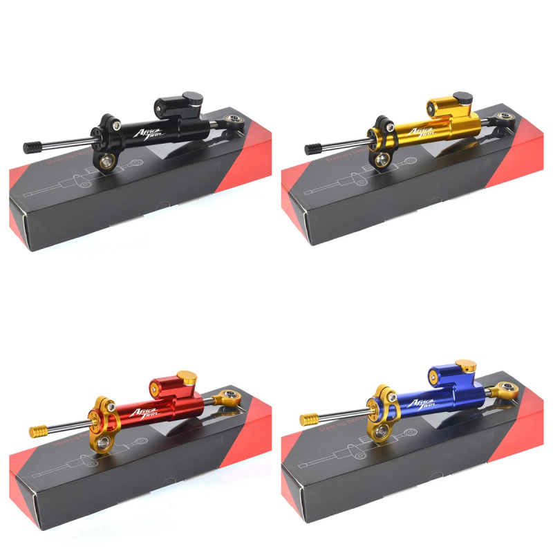 Steering Damper Stabilizer Kit Cnc - Für Honda Africa Twin AfricaTwin CRF1000L