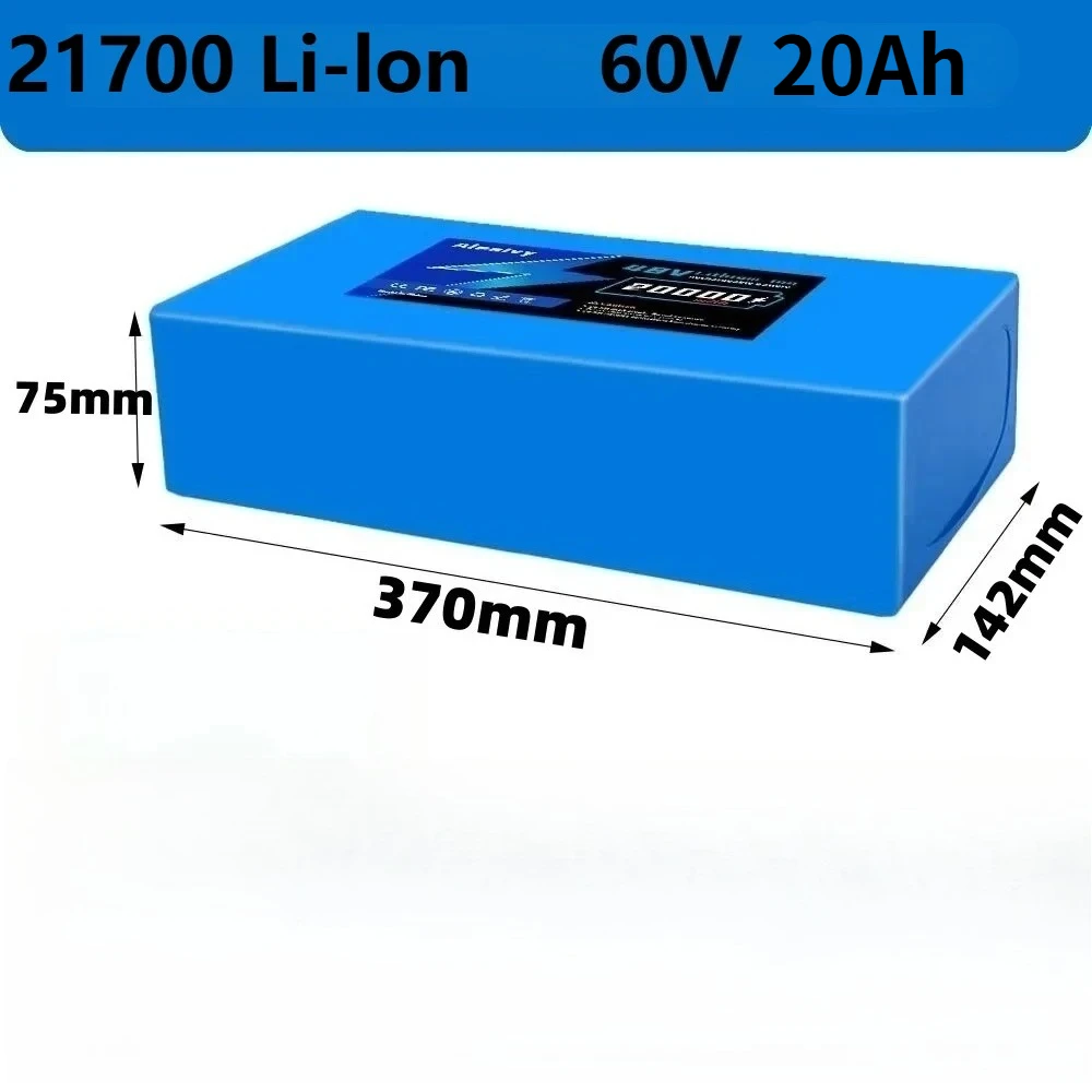 60V 30Ah 21700 Battery Pack - 16S6P Aleaivy 60V 20Ah Lithium-Akku 20000mAh