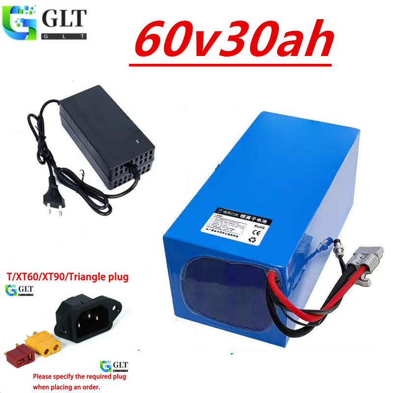 60V 30Ah 21700 Battery Pack - 60V 30Ah Lifepo4-Akku 16S6P 21700 1000-2500W
