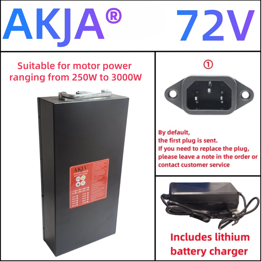 72V 30Ah Lifepo4 Battery Pack - Luftschneller Transport, 72 V, neue 18650-Lithiumbatterie