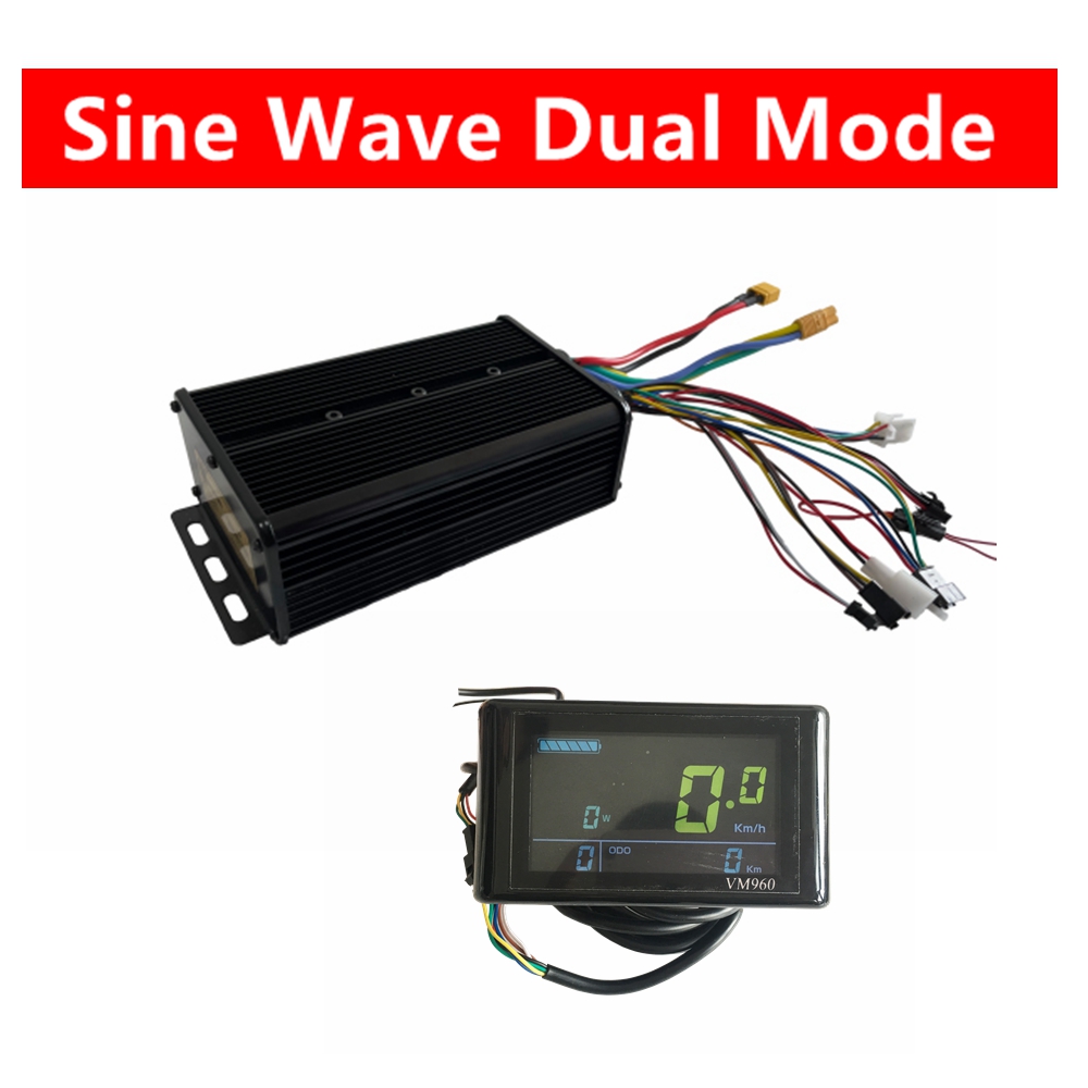 72V 45A Dual Controller - US Stock NBpower 48V/72V 45A Sinuswelle