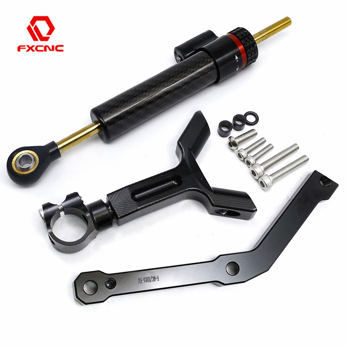 Steering Damper Stabilizer Kit Cnc - Für Triumph Street Triple 765 S