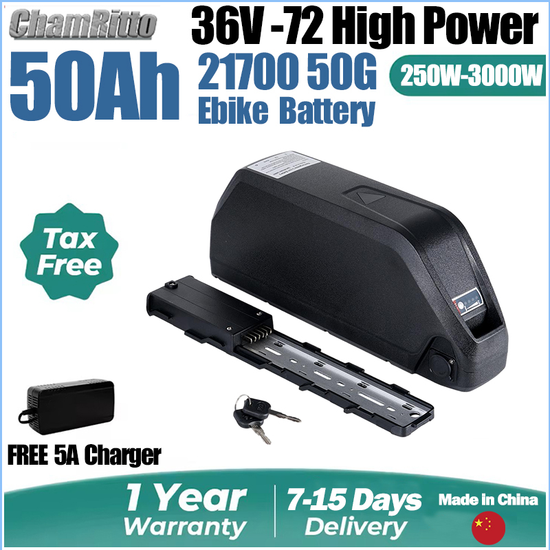 60V 30Ah 21700 Battery Pack - 48V 30AH E-Bike Akku 21700 Zellen