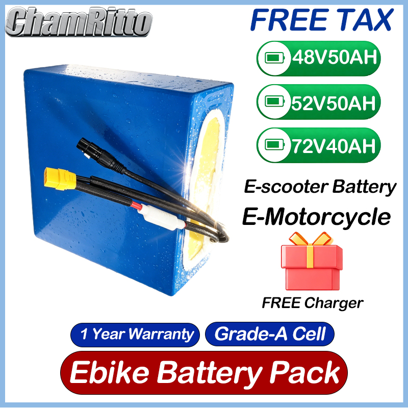 Elektrofahrrad 48V 30Ah Lithiu – 60V 30Ah 21700 Battery Pack Bewertung und Preis