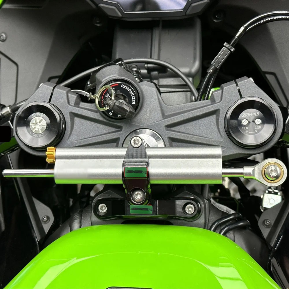 Für Kawasaki Ninja ZX 6R ZX-6R – Steering Damper Stabilizer Kit Cnc Bewertung und Preis