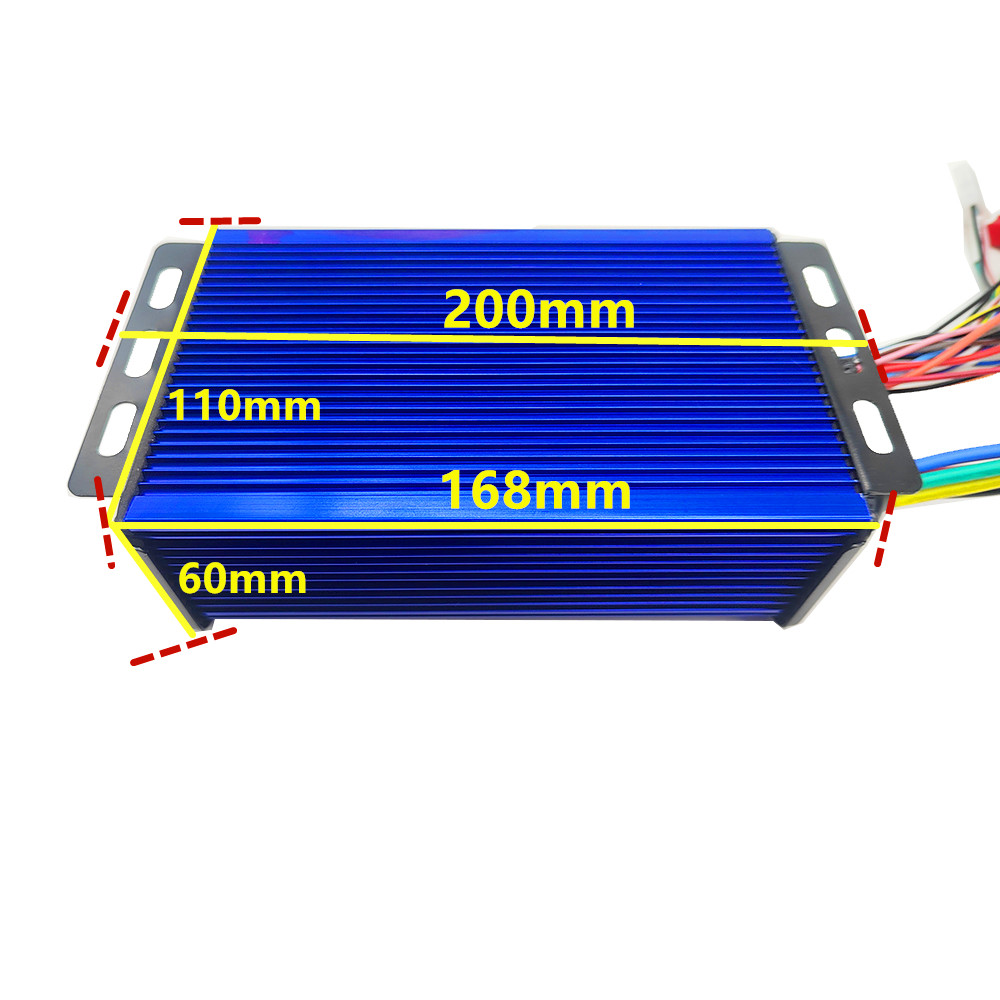 36V 48V 60V 72V 2000W bürstenl – 72V 45A Dual Controller Bewertung und Preis