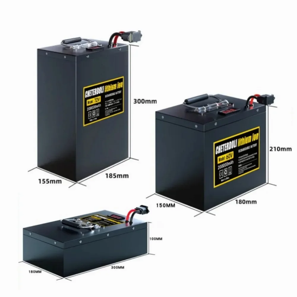 Aleaivy 60V 72V Ebike Lithium- – 72V 30Ah Lifepo4 Battery Pack Bewertung und Preis