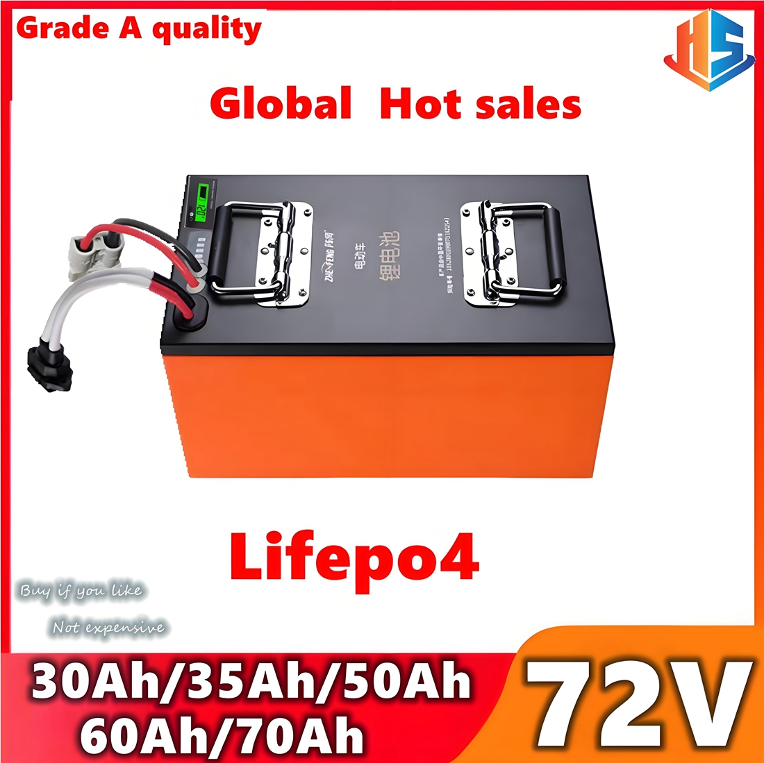 Scooter EV 72V 50Ah 60AH 35AH  – 72V 30Ah Lifepo4 Battery Pack Bewertung und Preis