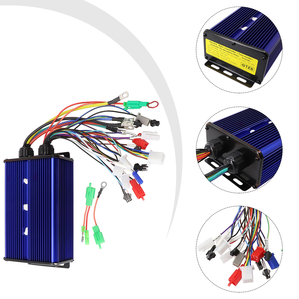 36V 48V 60V 72V 1800W Bürstenl – 72V 45A Dual Controller Bewertung und Preis