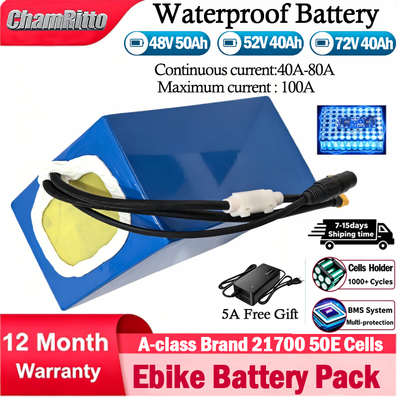 21700 E-Bike/Scooter-Akku 52V  – 60V 30Ah 21700 Battery Pack Bewertung und Preis