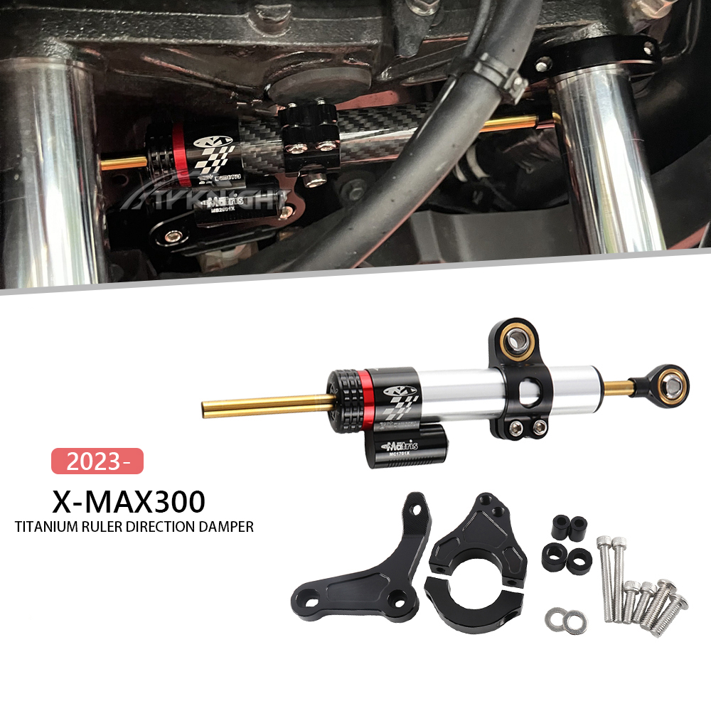 Für Yamaha XMAX 300 X-MAX 300  – Steering Damper Stabilizer Kit Cnc Bewertung und Preis