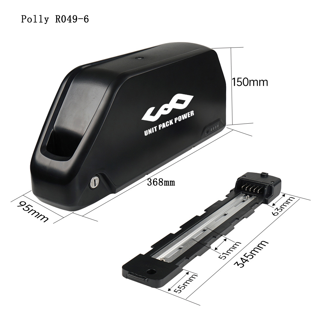 52V 25AH Downtube E-Bike-Akku  – 60V 30Ah 21700 Battery Pack Bewertung und Preis