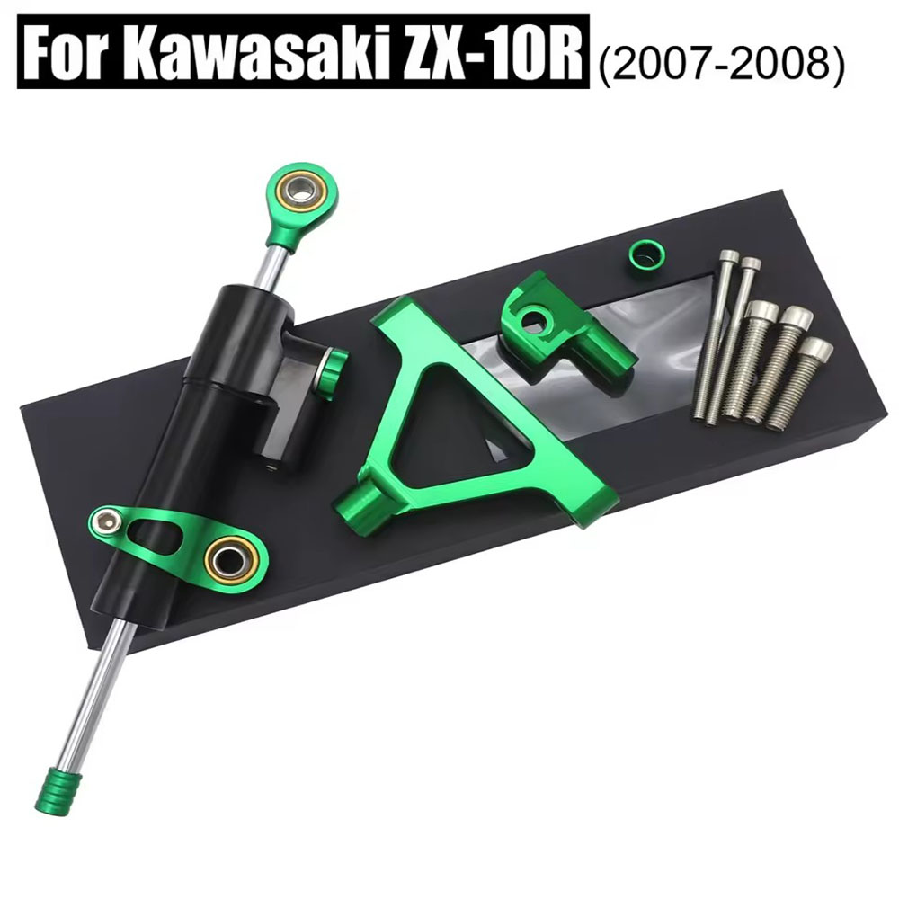 Für Kawasaki ZX10R 04-05 Racin – Steering Damper Stabilizer Kit Cnc Bewertung und Preis