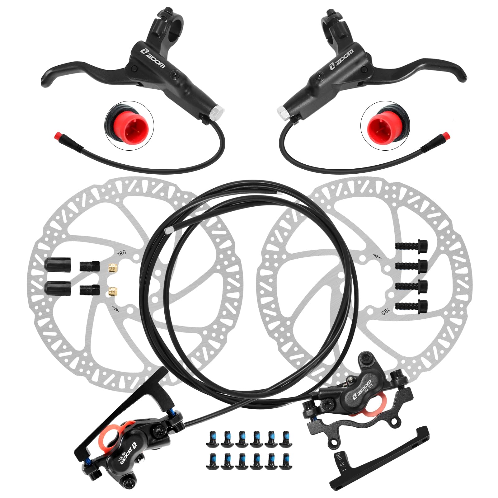 ZOOM HB876E Hydraulisches Sche – Zoom Hydraulic Brake 4 Piston E-Scooter Bewertung und Preis